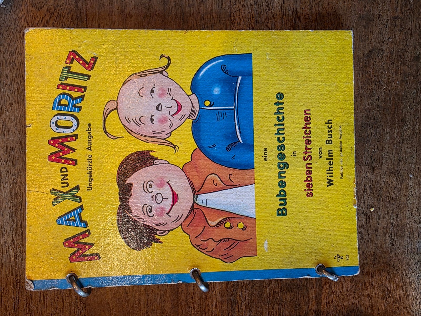 Max und Moritz - Wilhelm Busch (Duits), Ophalen of Verzenden, Gelezen, Wilhelm Busch, 2 tot 3 jaar