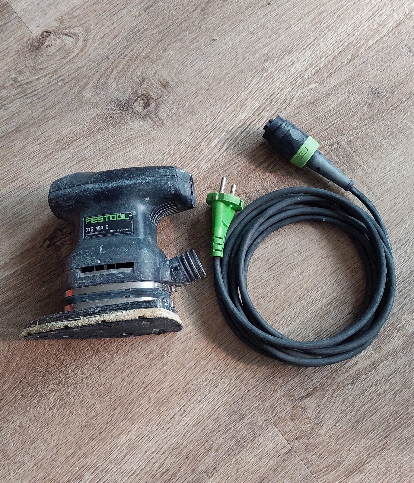 Festool DTS 400 Q vlakschuurmachine, Ophalen of Verzenden, Gebruikt, Minder dan 600 watt, Vlakschuurmachine