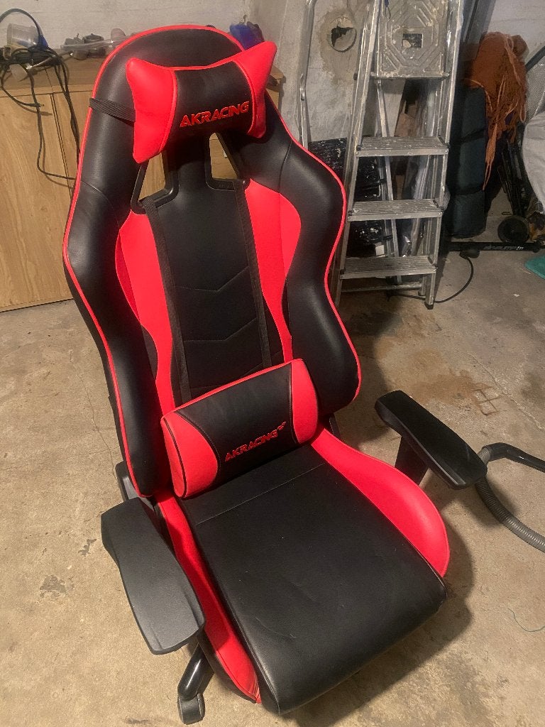 Arkracing Octane Gaming Chair Zwart / Rood, Huis en Inrichting, Ophalen, Gebruikt, Ergonomisch, Bureaustoel