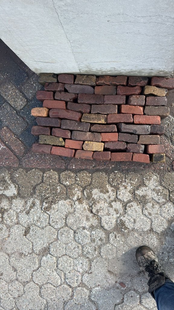 gebruikte oud gebakken waaltjes, dikformaten, klinkerkeien, Ophalen of Verzenden, Gebruikt, Keramiek, Klinkers