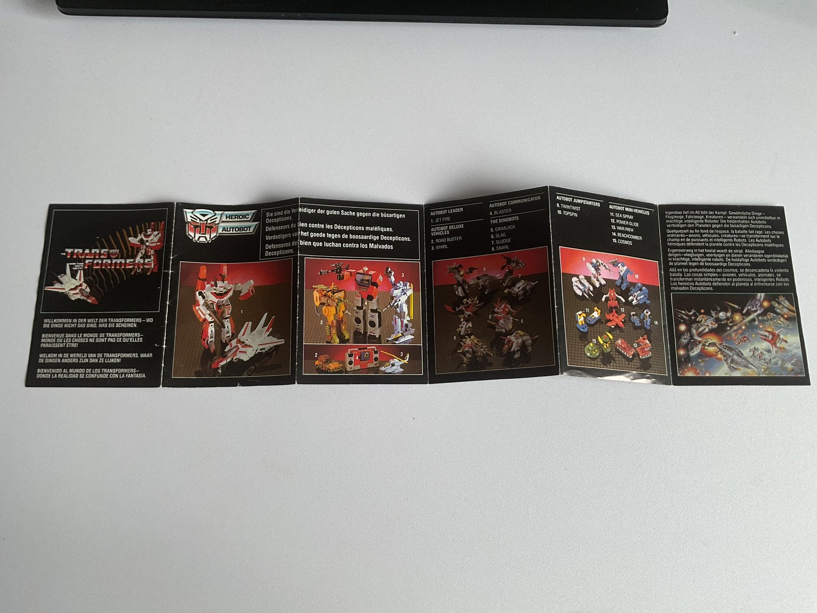 Transformers Generation 1 (G1) catalogus uit de jaren 80, G1, Ophalen of Verzenden, Gebruikt