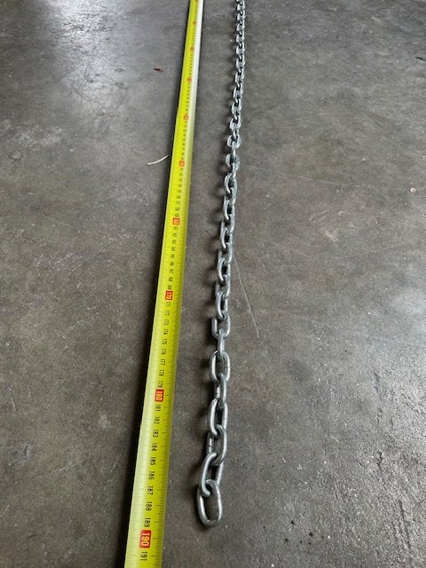 Stalen Anker ketting, Ophalen of Verzenden, Zo goed als nieuw