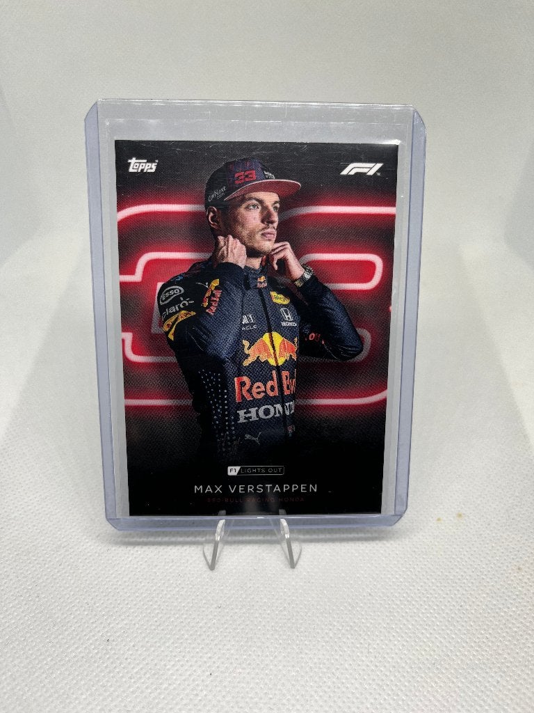 2021 Topps F1 Max Verstappen Lights Out #LO-MV, Verzenden, Zo goed als nieuw, Formule 1