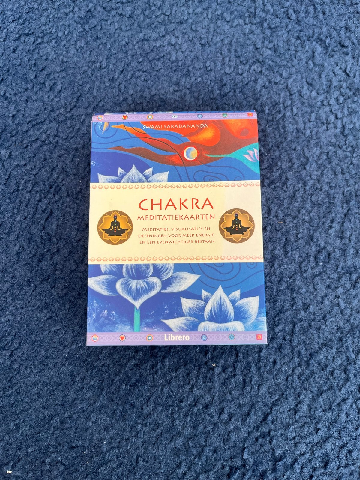 Chakra Meditatiekaarten - Swami Saradananda, Boeken, Ophalen of Verzenden, Zo goed als nieuw, Spiritualiteit algemeen, Overige typen