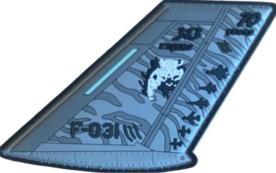 TE RUIL: F-031 - 70 years 313 tigers special tail patch !!!, Verzamelen, Militaria | Algemeen, Ophalen of Verzenden, Luchtmacht