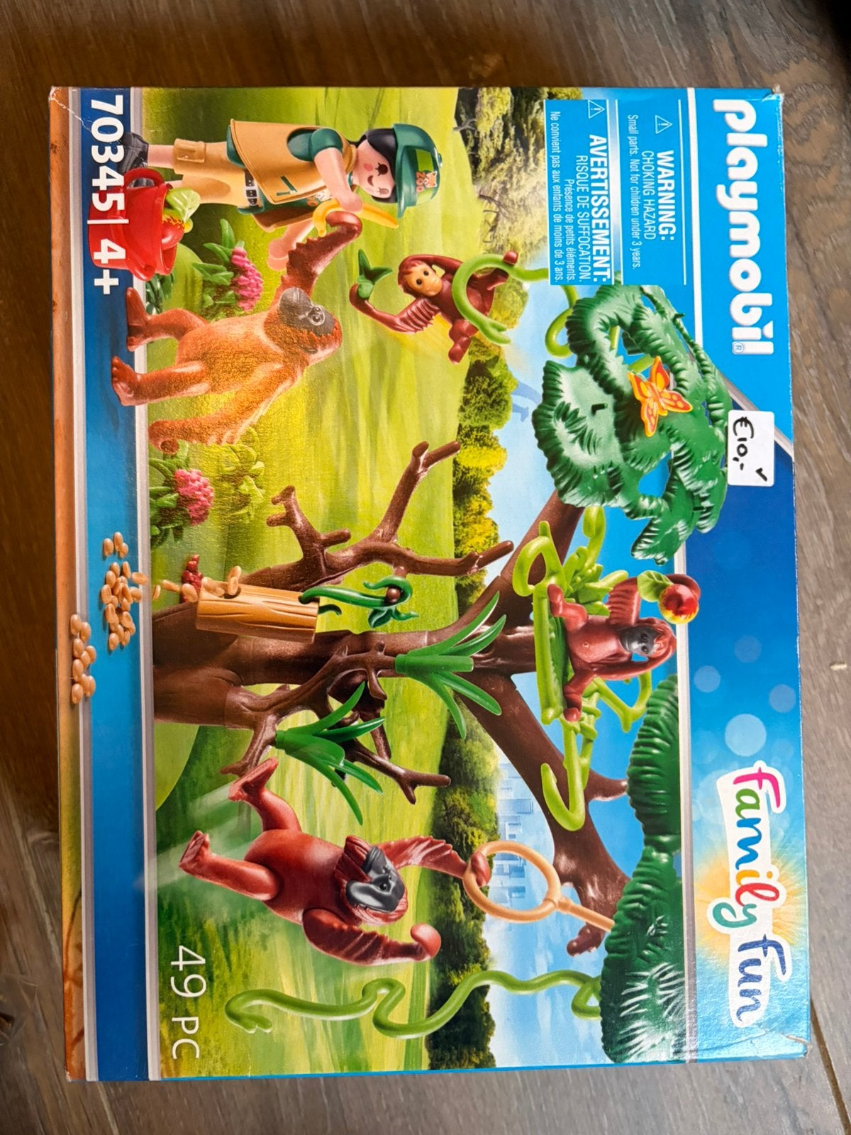 Playmobil 70345 ~ Orang-oetans in de Boom, Complete set, Zo goed als nieuw, Figuren, Family fun