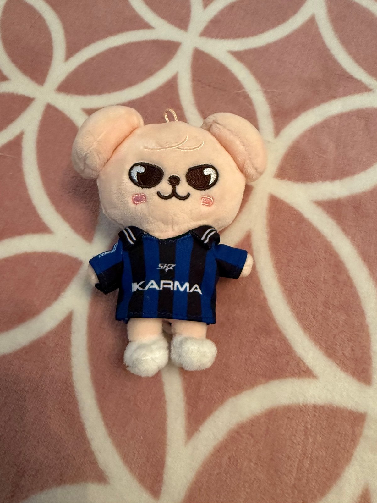 Stray Kids SKZOO Karma PuppyM plush, Ophalen of Verzenden, Zo goed als nieuw