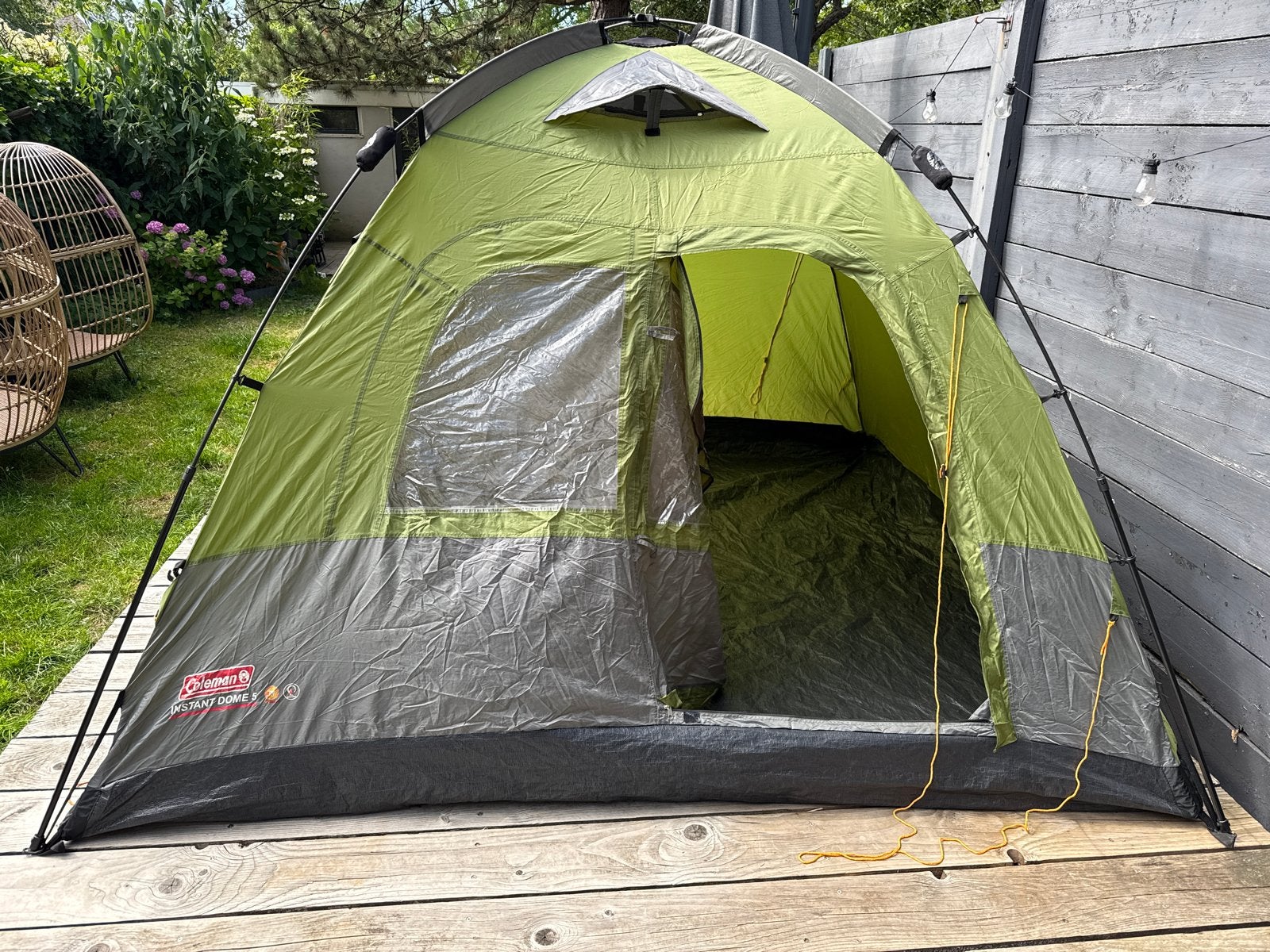 Coleman Instant Dome 5 Tent - Snel op te zetten, Ophalen of Verzenden, Gebruikt, Tot en met 5