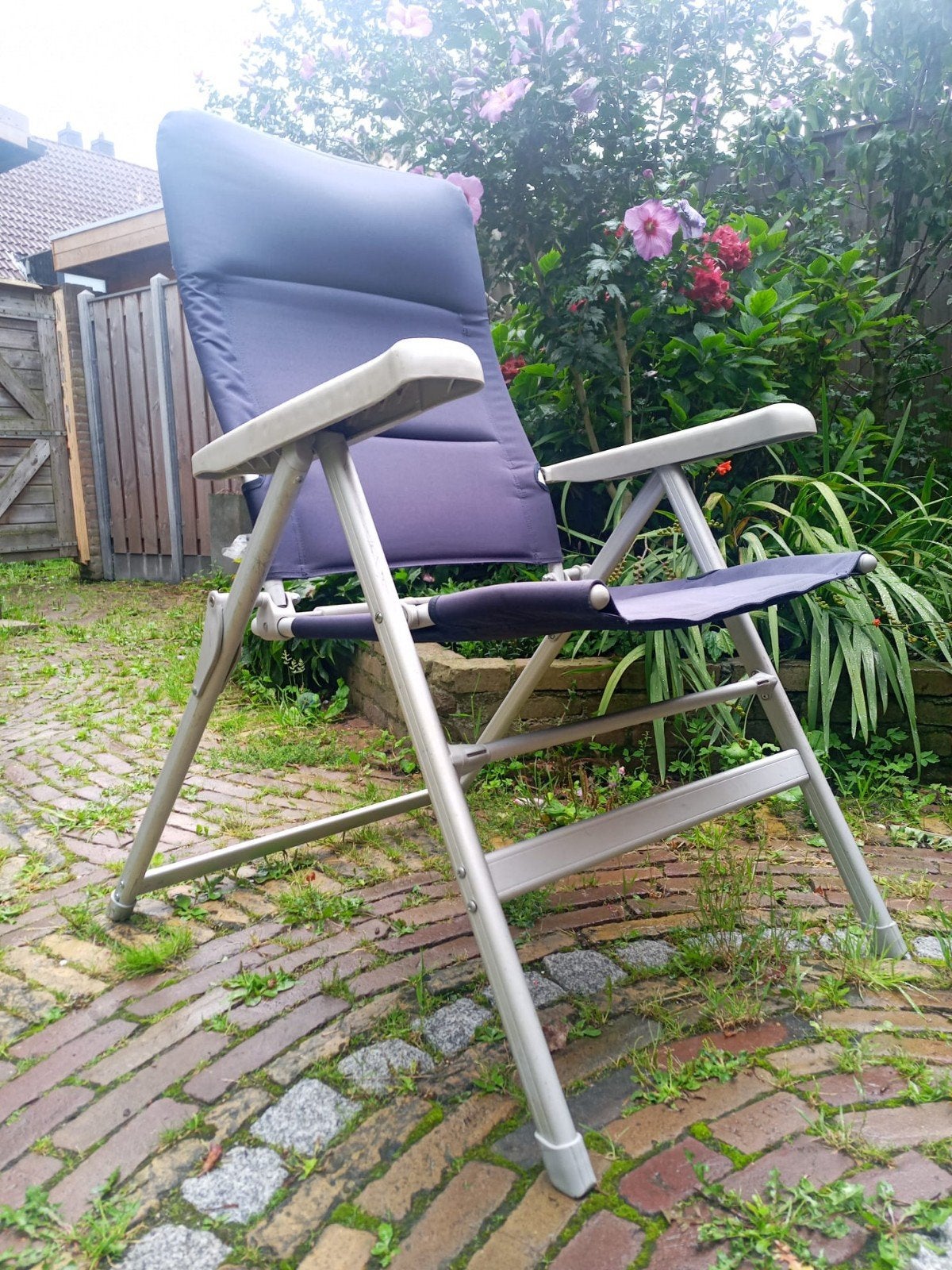 2x ANWB Campout lichtgewicht campingstoelen, Caravans en Kamperen, Ophalen, Zo goed als nieuw, Campingstoel
