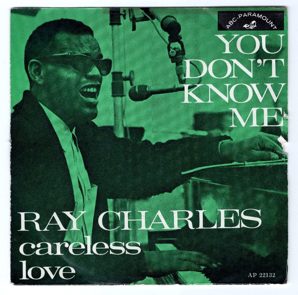 Single Ray Charles - You dont know me, Ophalen, Gebruikt, Pop