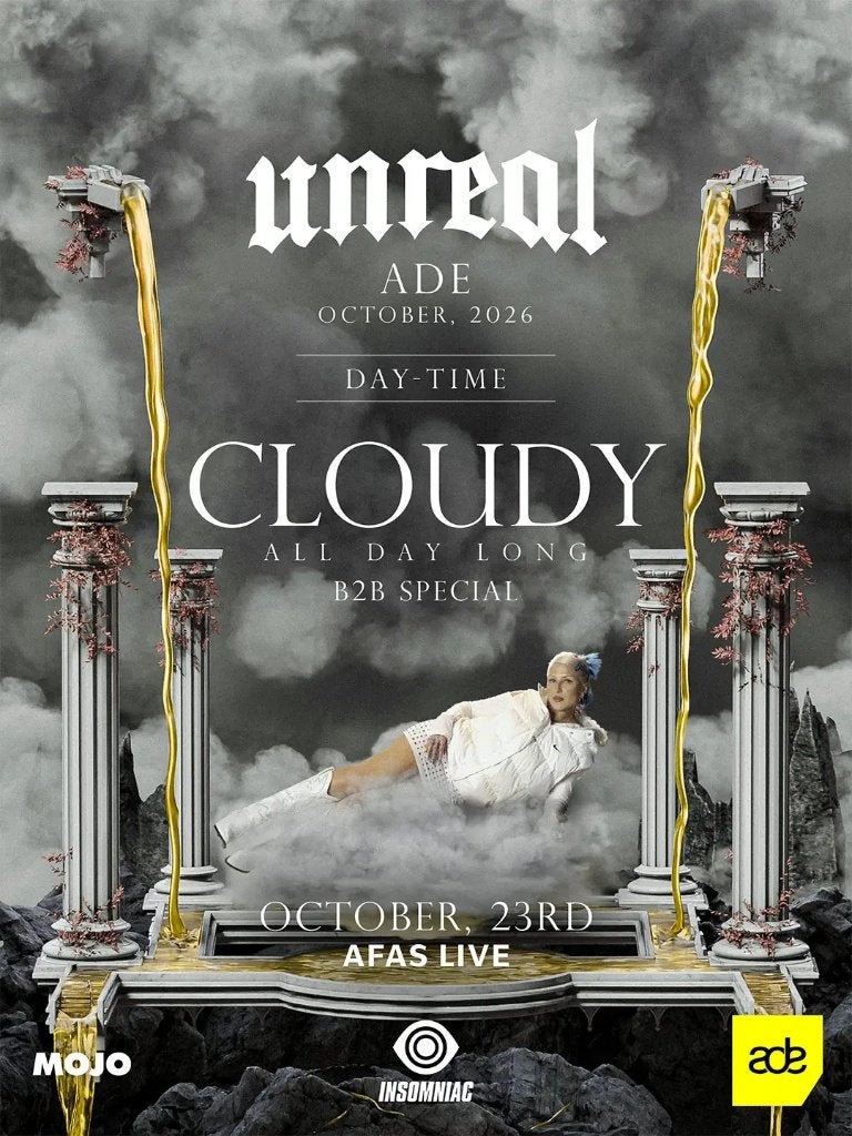 2x ADE | UNREAL BY DAY x CLOUDY, Tickets en Kaartjes, Drie personen of meer, Oktober