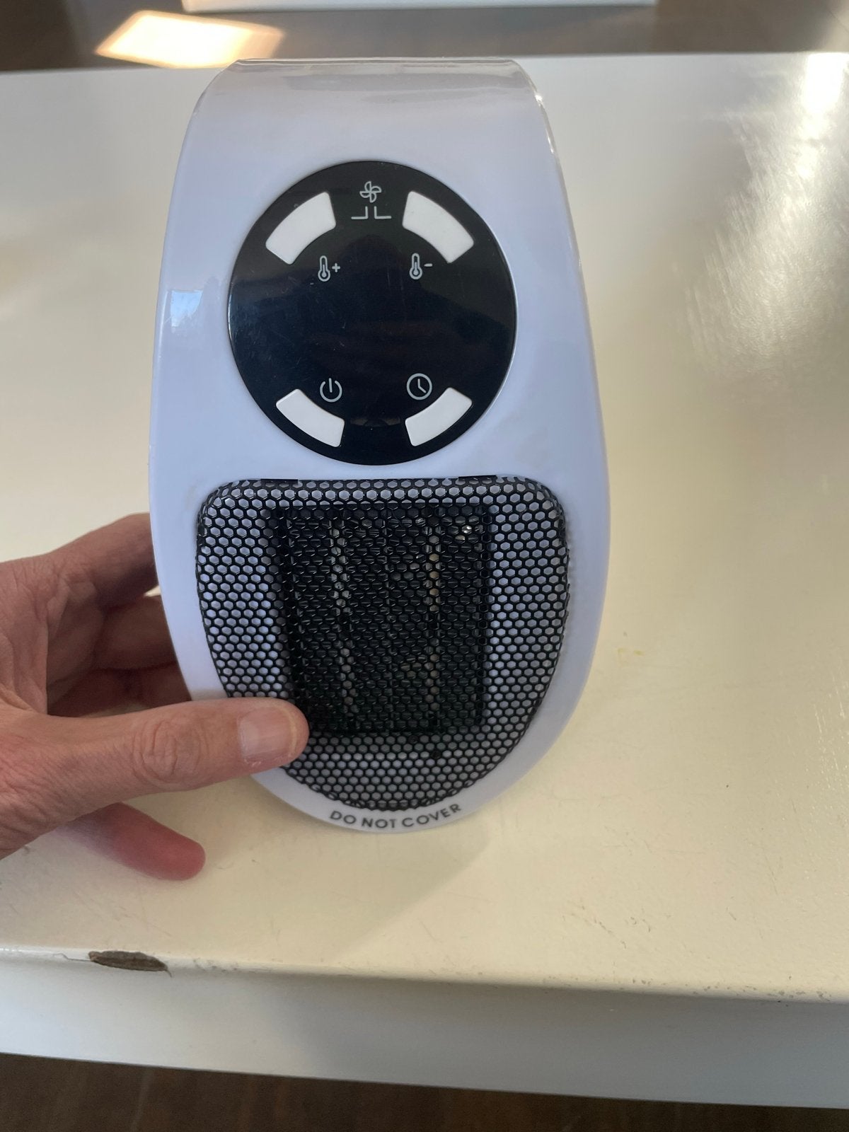 Draagbare Kachel 500W met Timer en Temperatuurregeling, 500 tot 800 watt, Minder dan 30 cm, Minder dan 60 cm, Ophalen of Verzenden