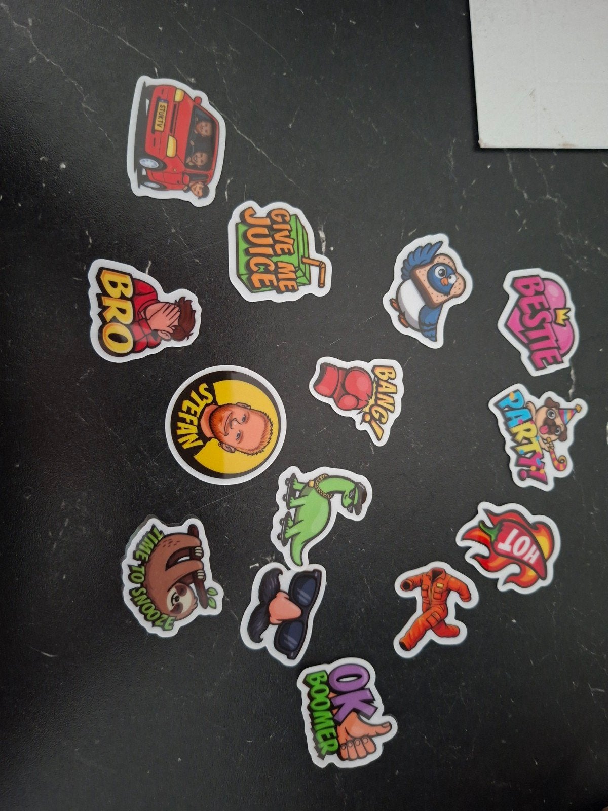 12 plaatjes Jumbo Stickerjacht Stuk TV, Jumbo, Ophalen of Verzenden