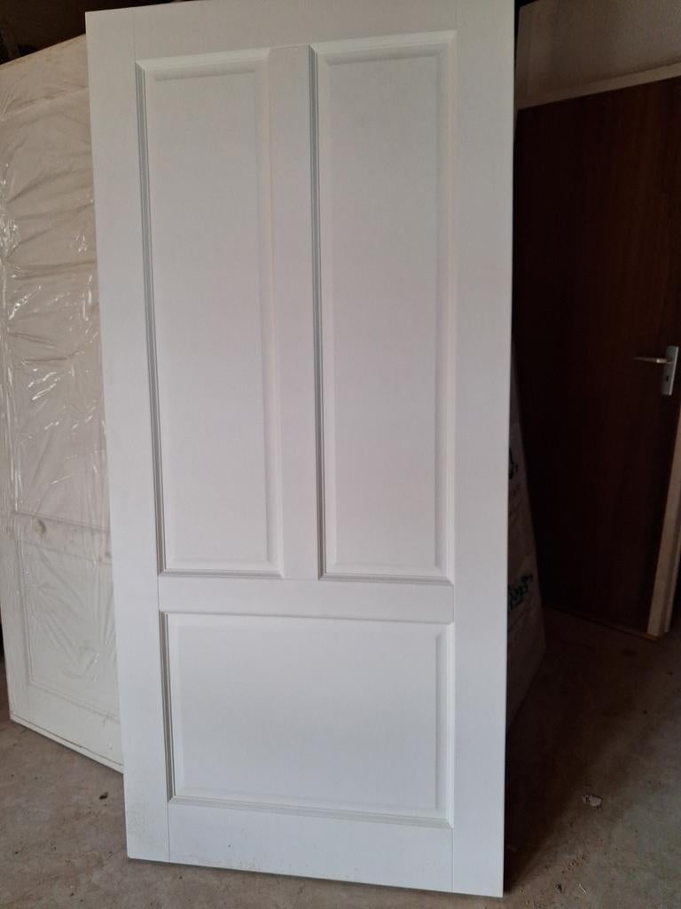 Nieuwe paneeldeuren 93x201 en 73x201, Ophalen, 80 tot 100 cm, Binnendeur, Nieuw