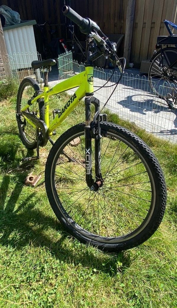 Altec Dakota Mountainbike 24 inch - Neon Geel, Gebruikt, Hardtail, Ophalen, Overige merken