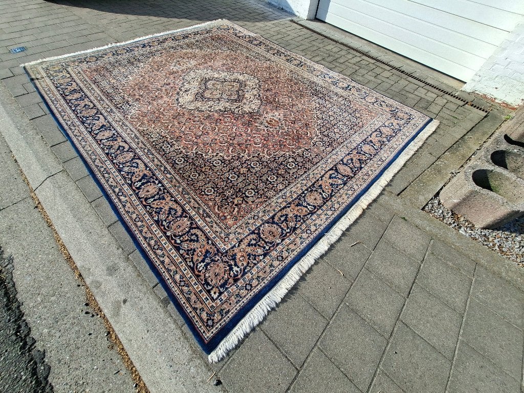 Zeer mooi Perzisch Oosters Bidjar tapijt van wol 3.55x2.54, Ophalen, Perzisch Oosters Bidjar, 200 cm of meer, Geel