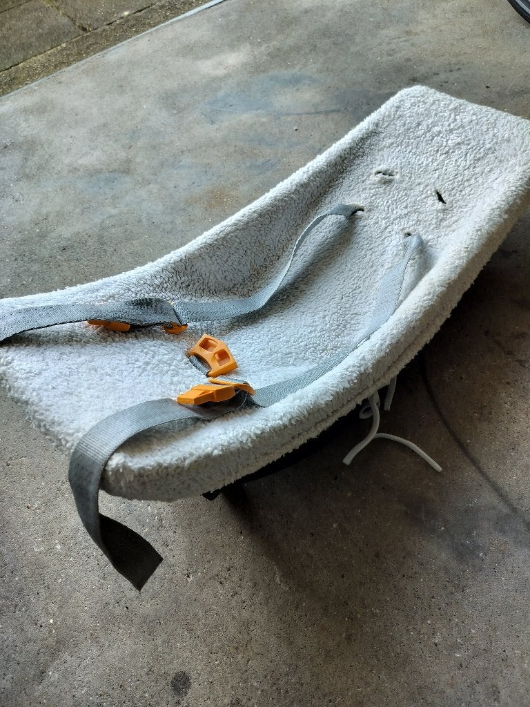 Babyschaal bakfiets, Overige methoden, Zo goed als nieuw, Ophalen, 0 t/m 10 kg