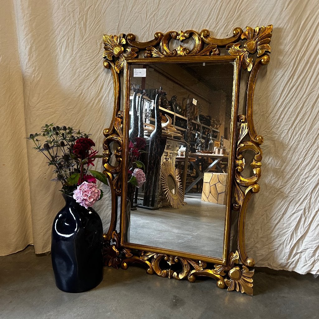 barok spiegel goud - lijst -120 x 80 cm-  Gratis bezorgd, TTM Wonen, Meubels – (Perzische) Tapijten en Woonaccessoires, Nieuw