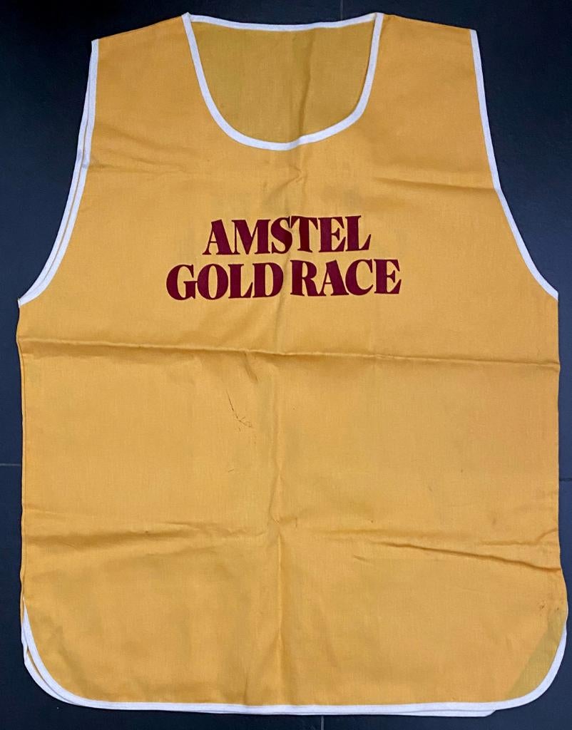 Wielrennen vintage hesje voor de pers AMSTEL GOLD RACE, Sport en Fitness, Ophalen of Verzenden, Overige typen