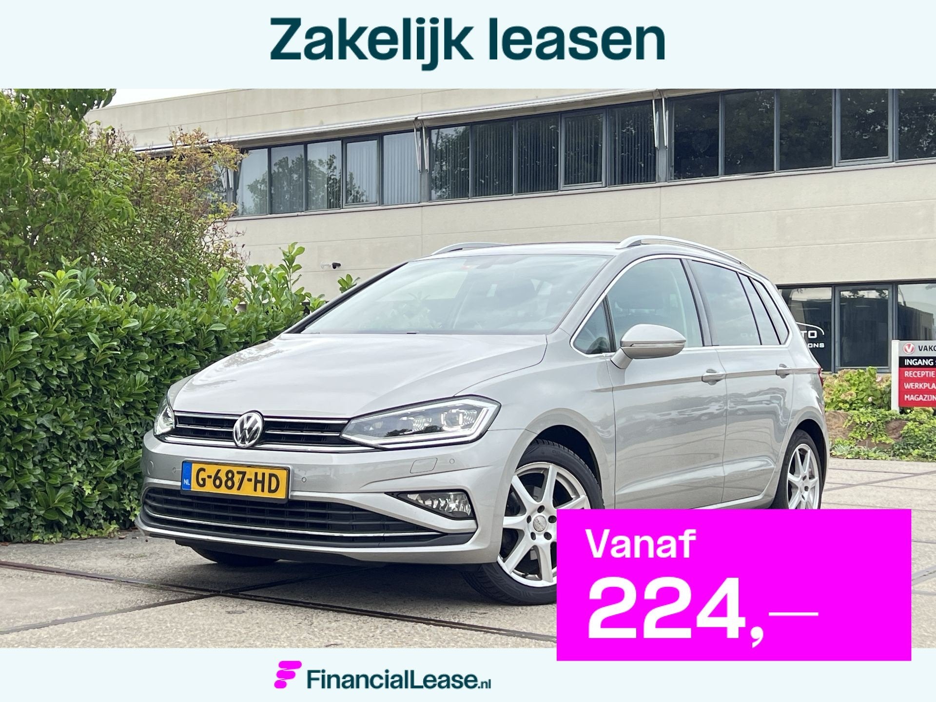 Volkswagen Golf Sportsvan 1.5 TSI ACT Highline |STOELVERW|AU, Stof, 4 cilinders, 150 pk, Golf Sportsvan