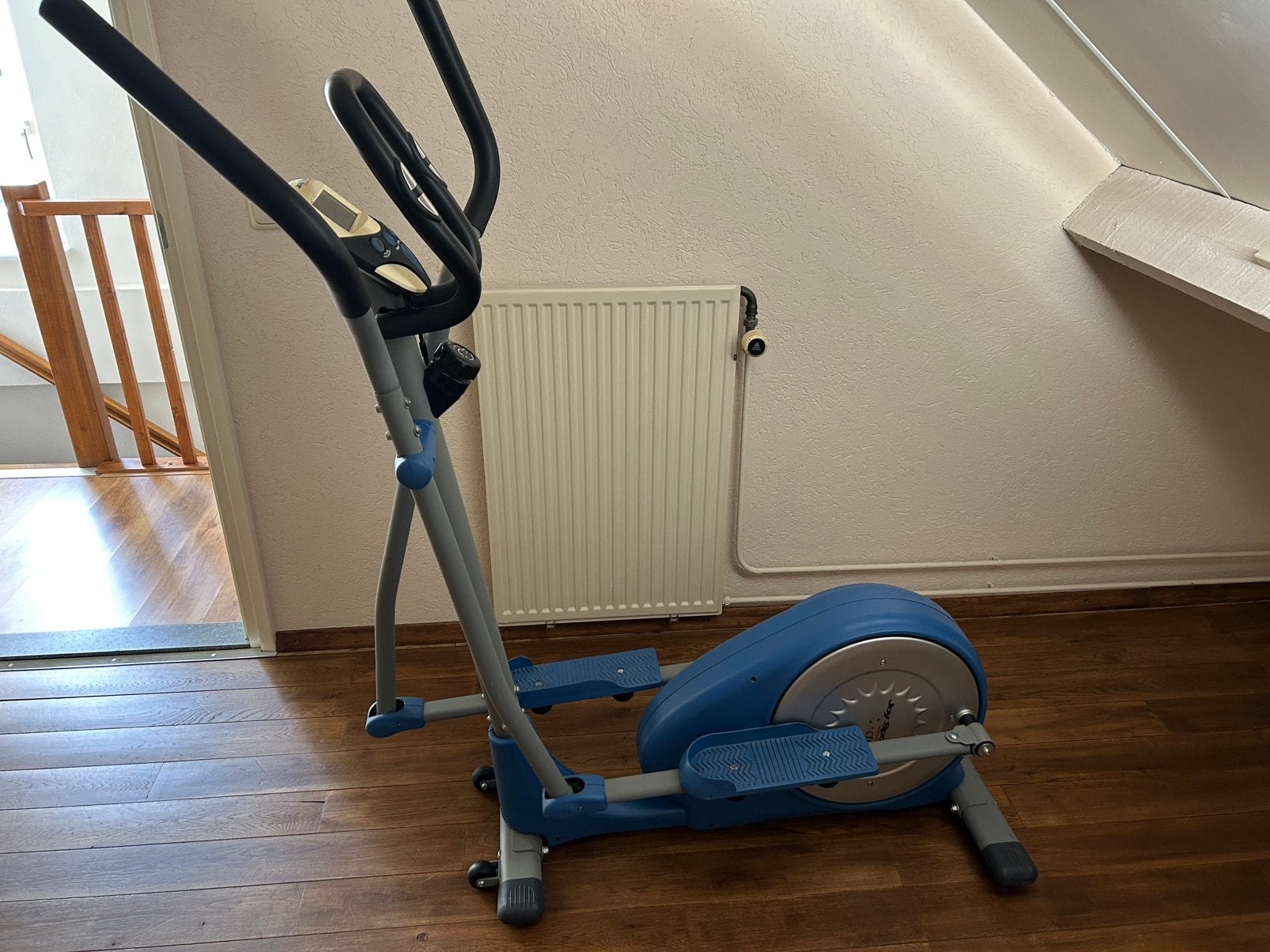 Crosstrainer + gratis buikapparaat, Ophalen, Zo goed als nieuw, Crosstrainer