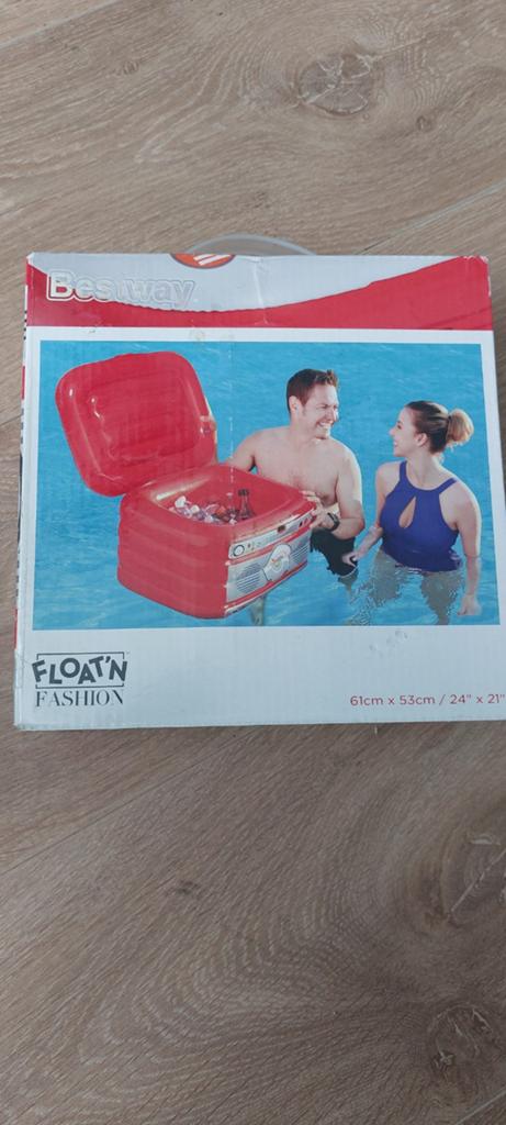 Opblaasbare Koelbox - Ideaal voor Zwembad & Strand, Ophalen of Verzenden, Nieuw, Koelbox, Koelelement