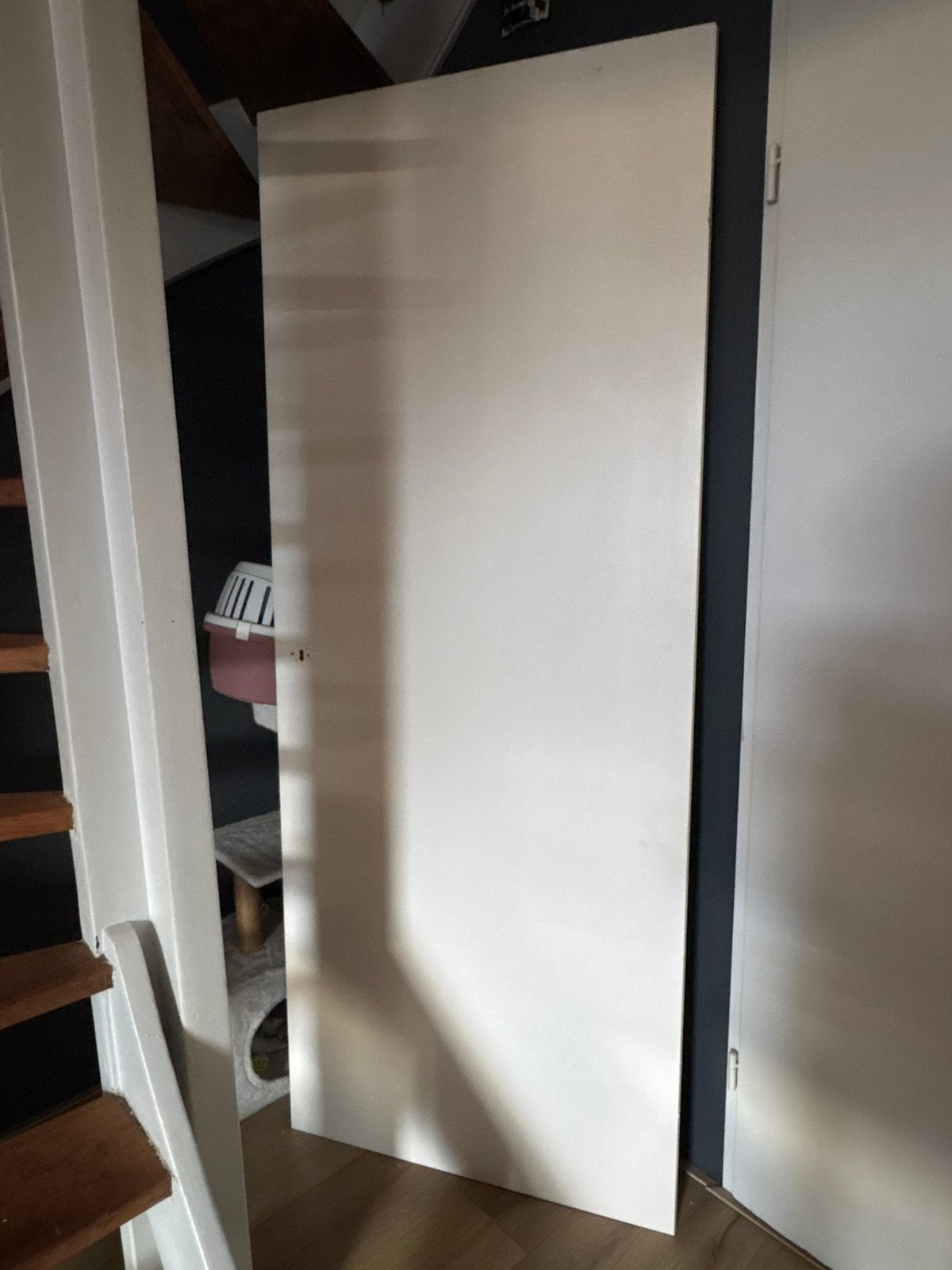 Opdekdeur gratis af te halen, Doe-het-zelf en Verbouw, Deuren en Horren, Ophalen, Zo goed als nieuw, Binnendeur, 200 tot 215 cm