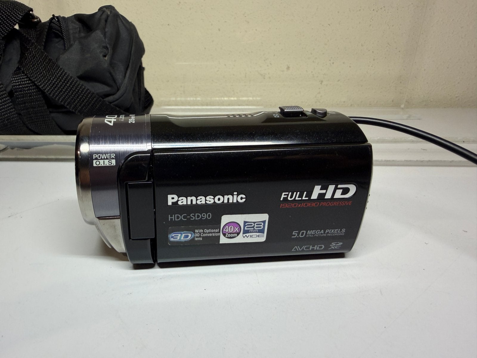 Panasonic HDC-SD90 Full HD Camcorder met 40x zoom, Full HD, Gebruikt, Panasonic, 20x of meer