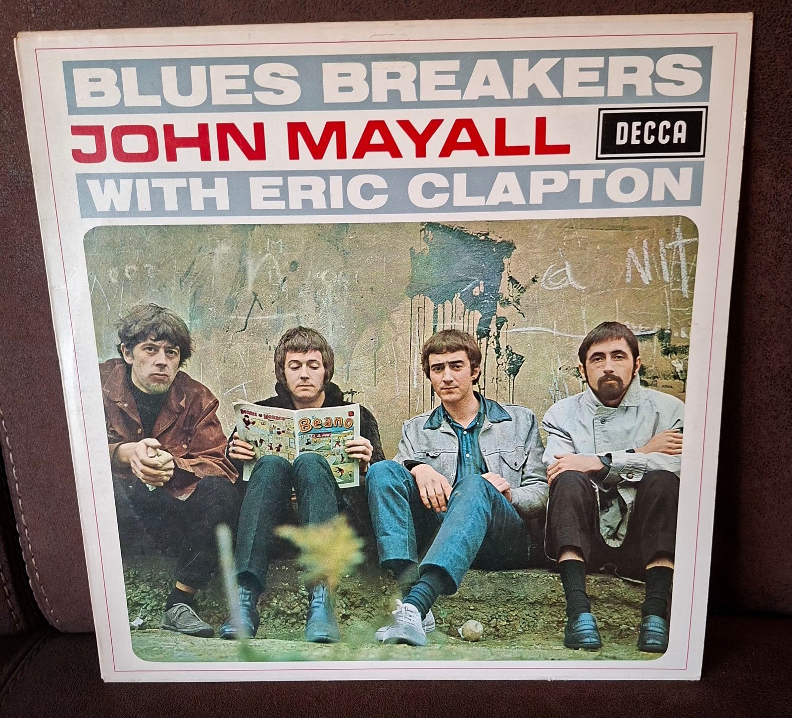 John Mayall with Eric Clapton - Blues Breakers LP (1966), LP, Gebruikt, Bluesrock, Originele persing