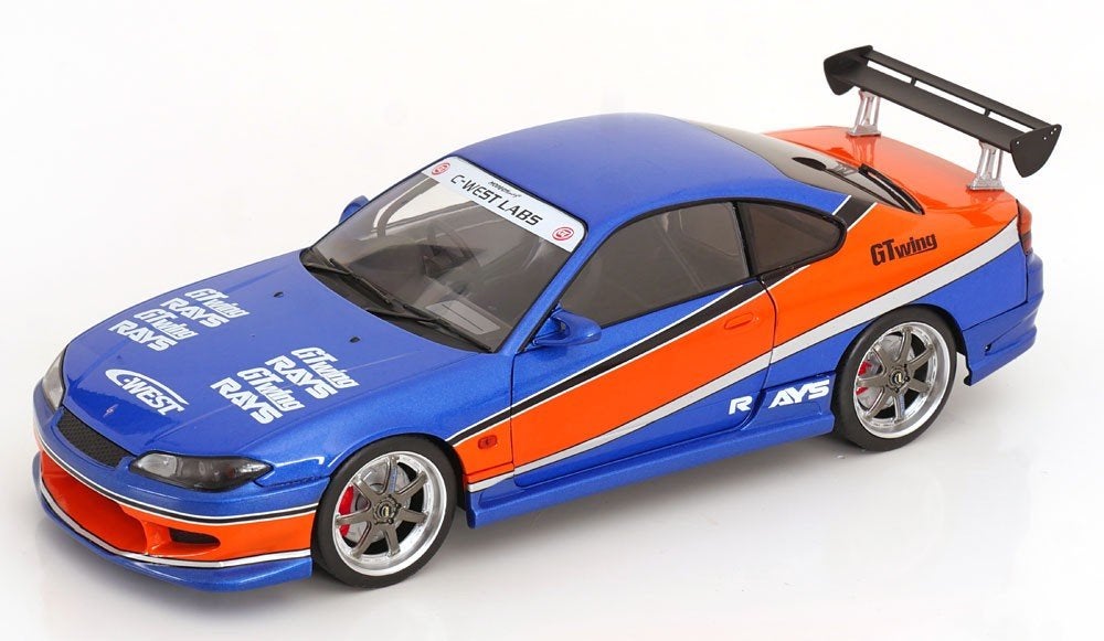 1:18 Nissan Silvia (S15) Spec-S - Fast & Furious Tokyo Drift, Hobby en Vrije tijd, Modelauto's | 1:18, Solido, Auto, Nieuw, Ophalen of Verzenden