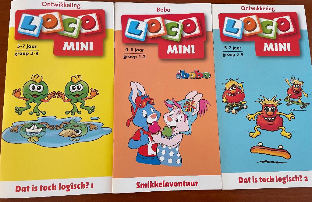 3 Mini loco boekjes groep 1/3, Boeken, Ophalen of Verzenden, Zo goed als nieuw, Non-fictie