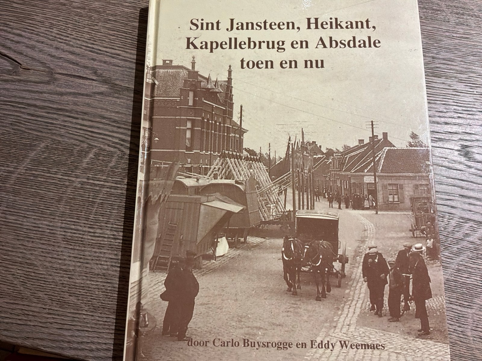 Sint Jansteen, Heikant, Kapellebrug en Absdale toen en nu, Ophalen of Verzenden, 20e eeuw of later, Zo goed als nieuw