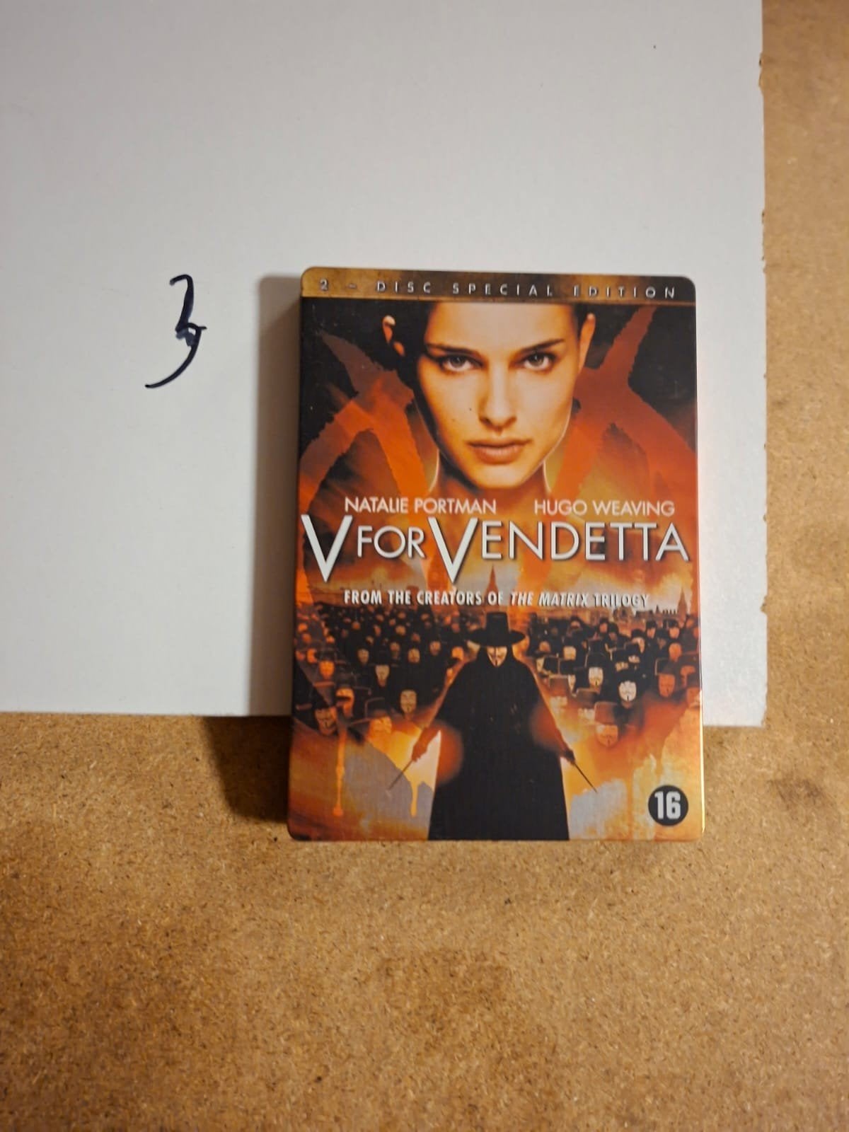 V for Vendetta - 2 Disc Special Edition Blu-ray, Engels, Vanaf 16 jaar, Ophalen of Verzenden, Zo goed als nieuw