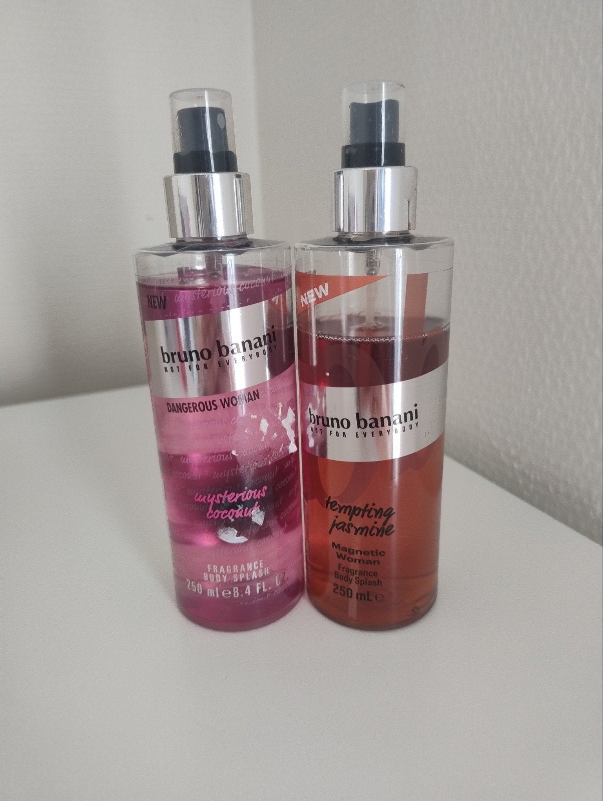 2x Bruno Banani Body Mist Fragrance, Ophalen of Verzenden, Gebruikt