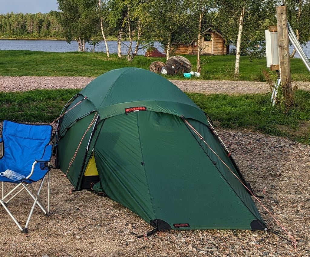 Oersterke Hilleberg Saivo (expeditie)tent (3 personen), Ophalen, Gebruikt, Tot en met 3