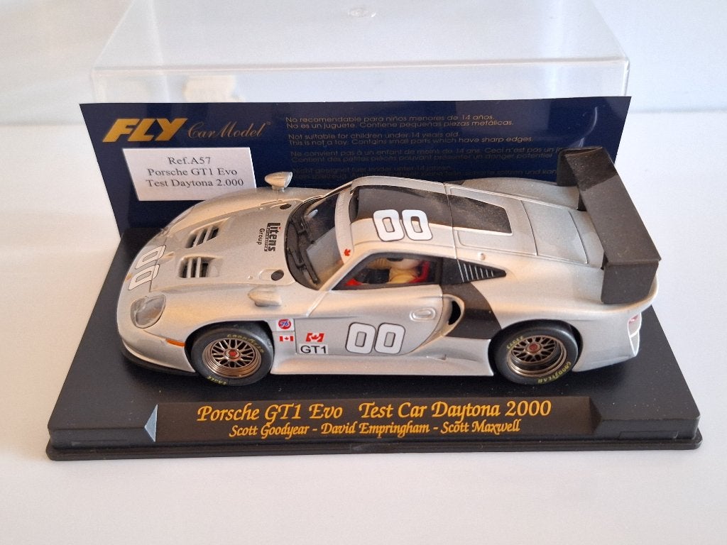 Fly Slotcar Porsche 911 GT1 Test Car Daytona 2000 A57, Overige merken, Racebaan, Fly, Nieuw