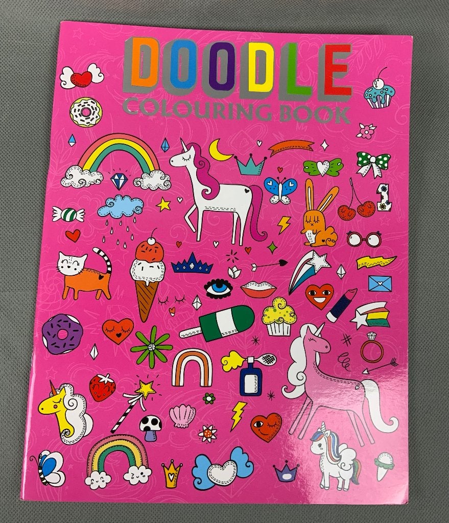 Doodle kleurboek voor kinderen en volwassenen, Ophalen of Verzenden, Nieuw, Papier, Schets- of Tekenboek