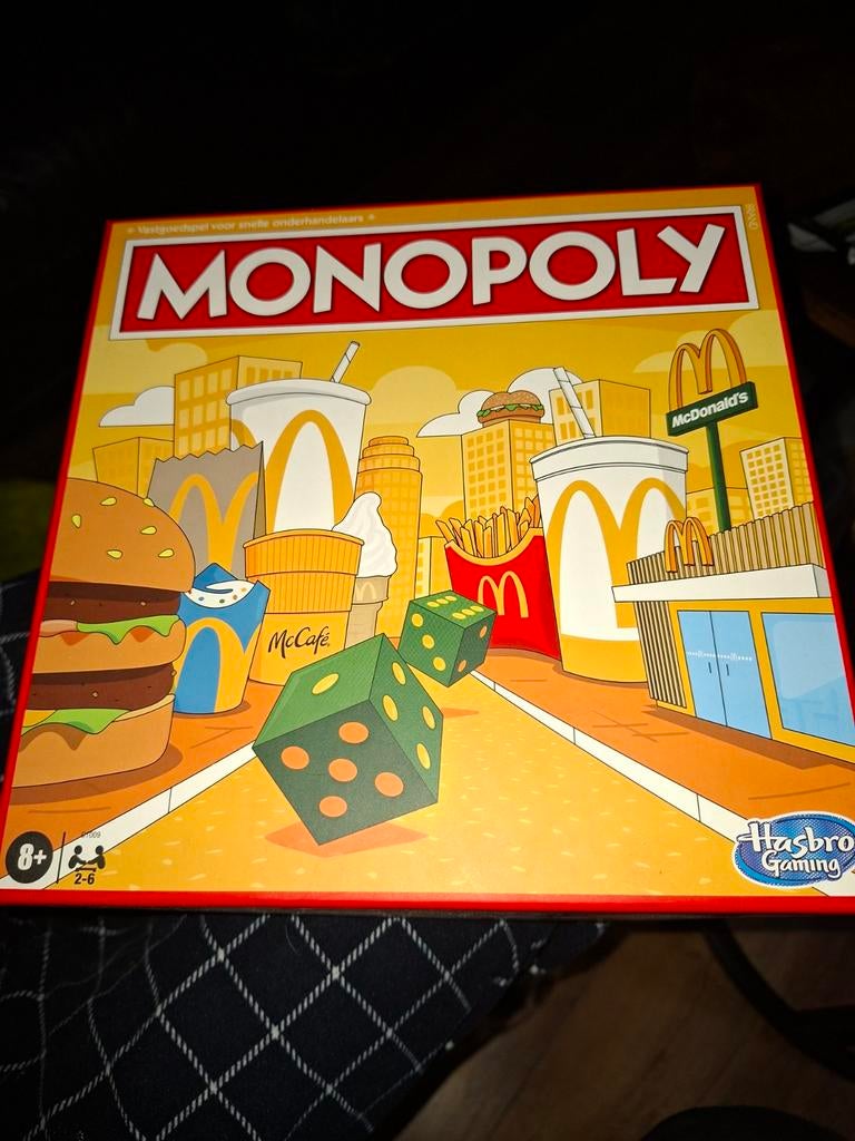 Monopoly McDonald's editie, Hobby en Vrije tijd, Gezelschapsspellen | Bordspellen, Vijf spelers of meer, Ophalen, Nieuw