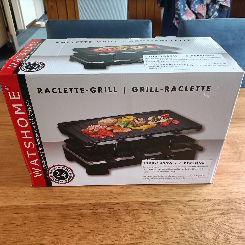 Gourmetstel merk Watshome, Ophalen of Verzenden, Gebruikt, 8 personen of meer
