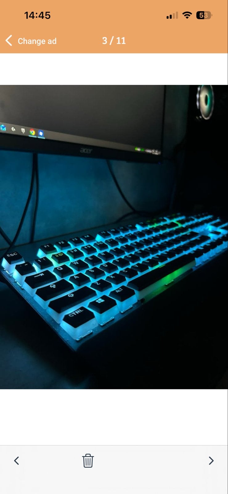 Gaming PC/Setup - RTX 1080, Ryzen 5 3500X, 16GB RAM, Ophalen of Verzenden, Gebruikt