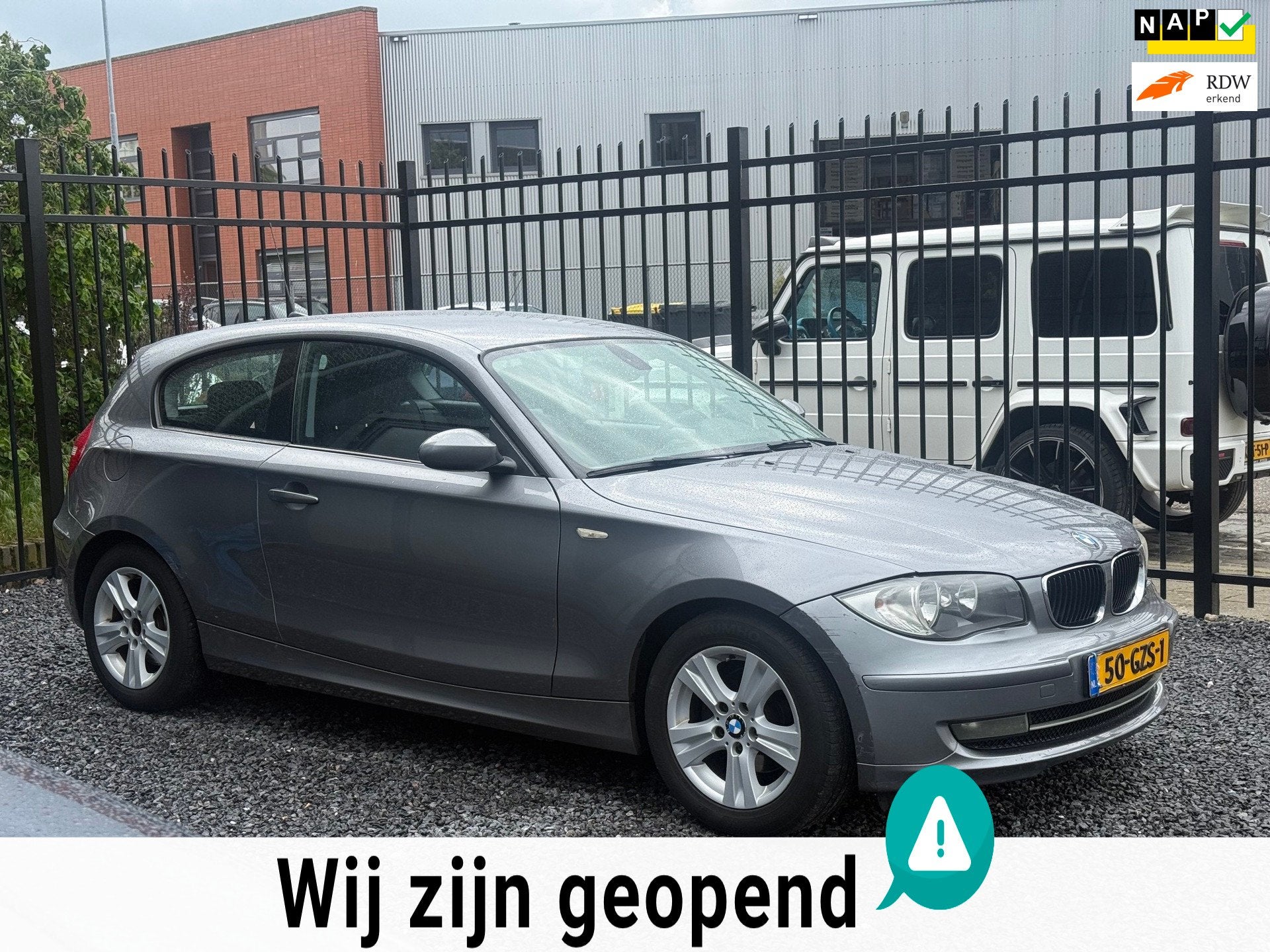 BMW 1-serie 118d Corporate Business Line AIRCO!6BAK!APK2027!, 1-Serie, Euro 5, Zwart, 4 cilinders