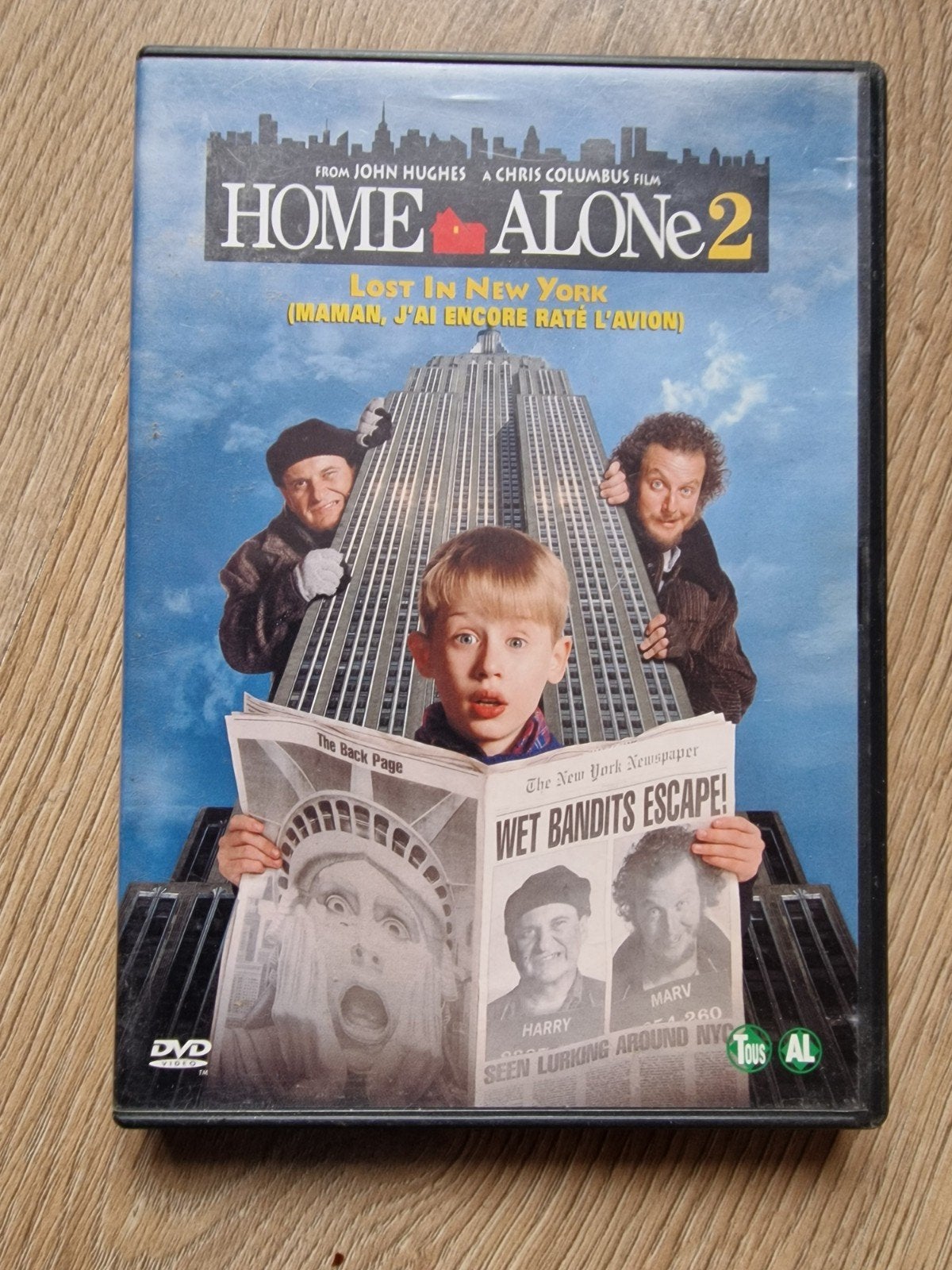 Home Alone 2: Lost in New York (DVD), Ophalen of Verzenden