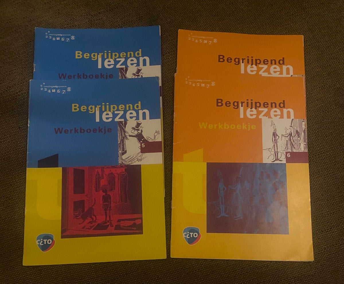 Cito begrijpend lezen werkboekjes groep 5 en 6, Boeken, Ophalen of Verzenden, Zo goed als nieuw, Overige niveaus, Nederlands