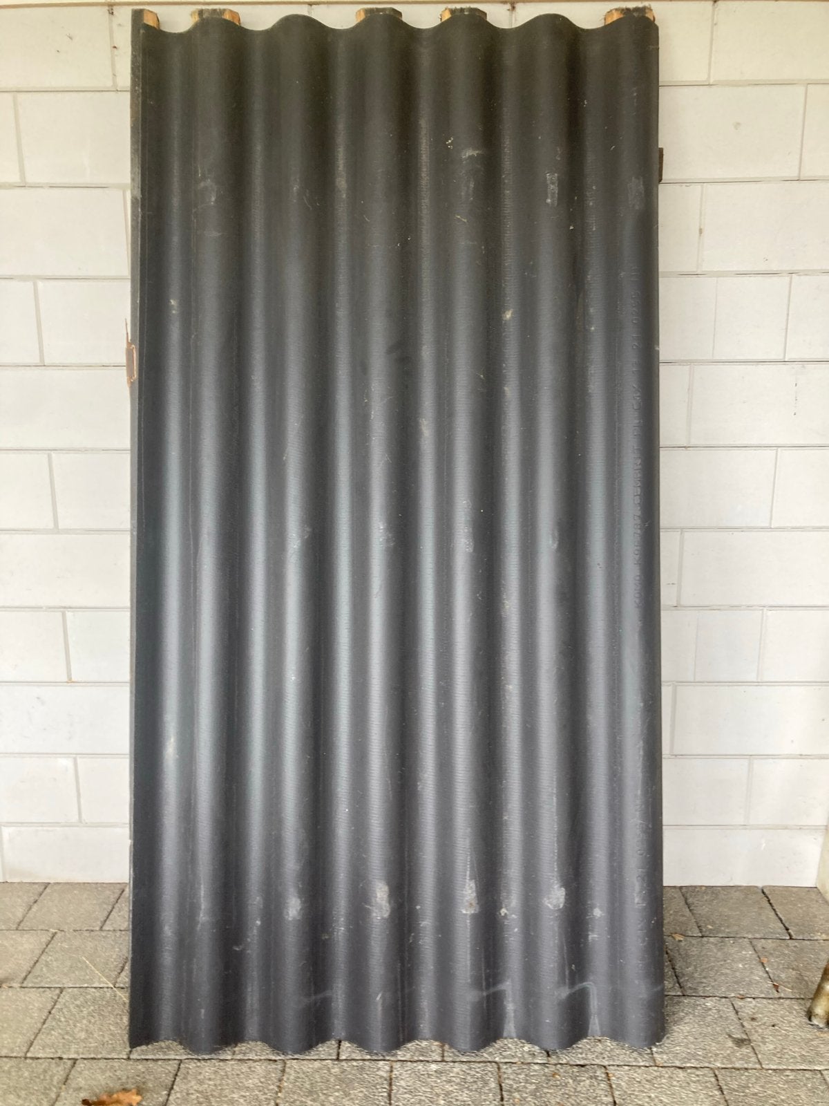Cembrit golfplaat 223x113 cm, Overige materialen, Ophalen of Verzenden, Zo goed als nieuw, Minder dan 5 m²