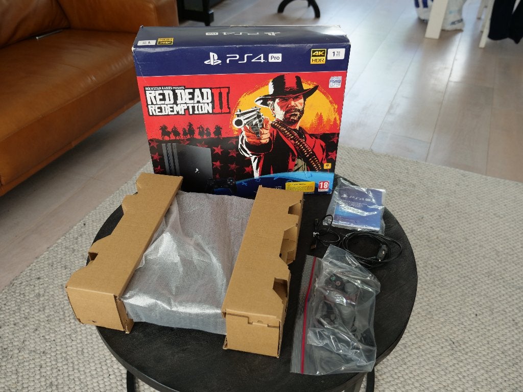 Sony Playstation 4 Pro (CUH-7216B), Ophalen of Verzenden, Zo goed als nieuw, 1 TB, Met 1 controller