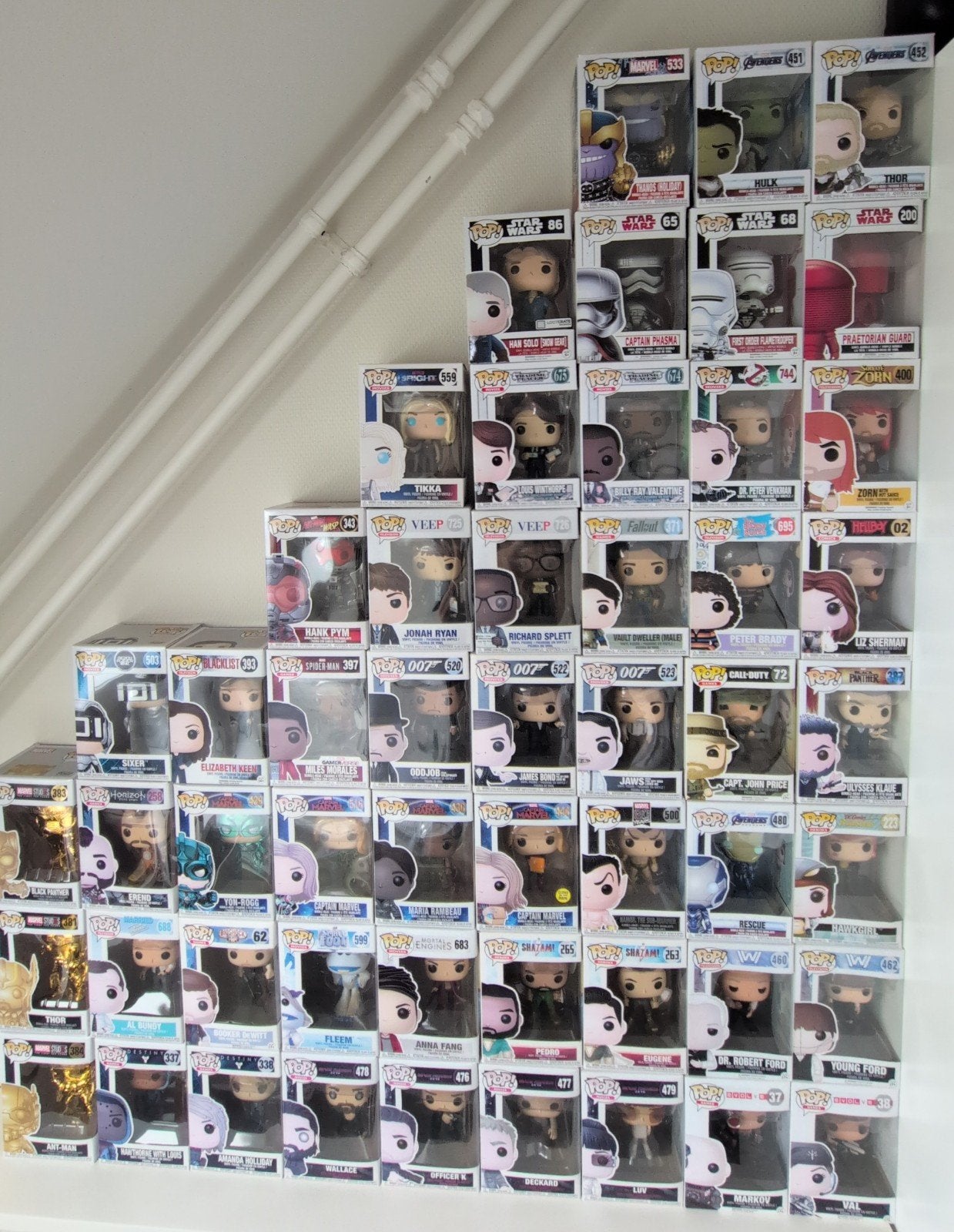 Collectie Funko Pop! figuren - Diverse series, Verzamelen, Poppetjes en Figuurtjes, Ophalen, Zo goed als nieuw