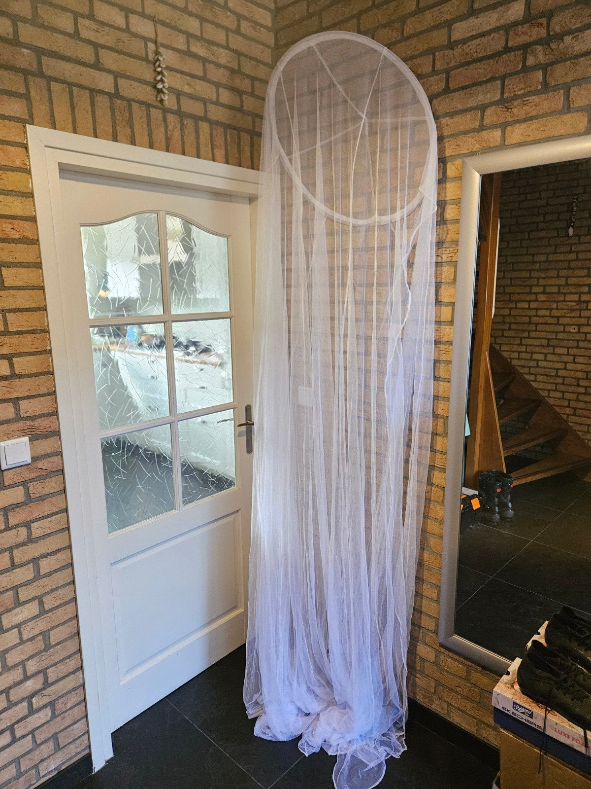 Muskietennet muggennet klamboe, Ophalen of Verzenden, Gebruikt, Wit
