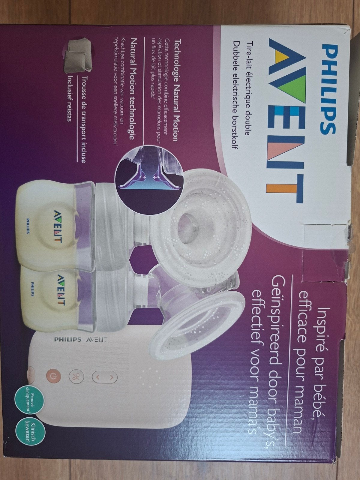 Philips Avent Dubbele Elektrische Borstkolf - Goed Staat, Ophalen, Gebruikt