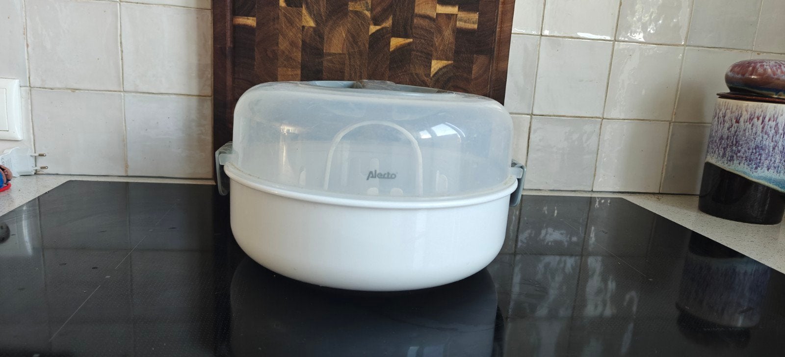 Alecto magnetron sterilisator voor babyflessen, Ophalen, Gebruikt