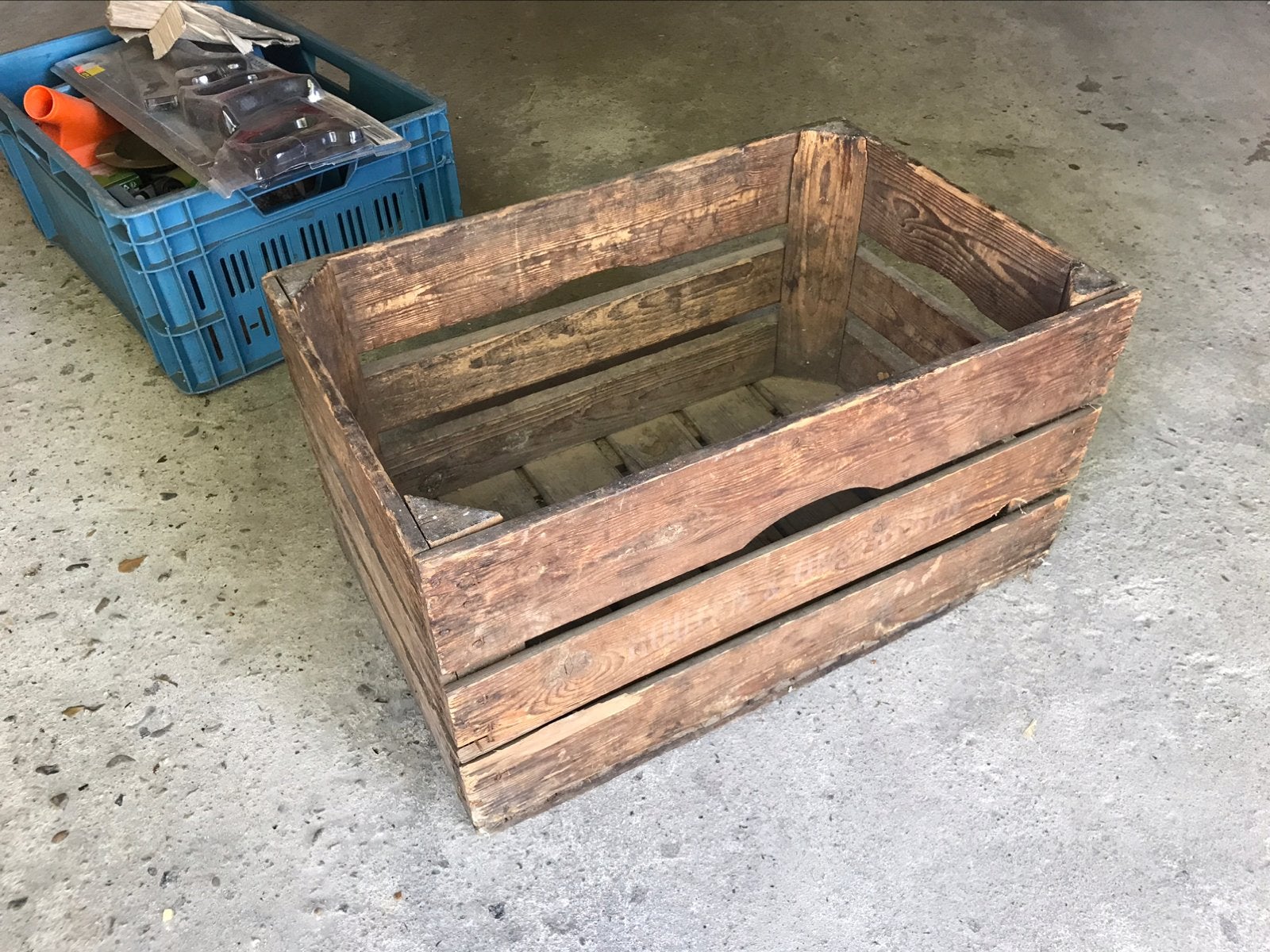 Nouten en omstreken 1960 vintage groentenkist, Huis en Inrichting, Minder dan 50 cm, Gebruikt, 50 tot 100 cm, Ophalen of Verzenden